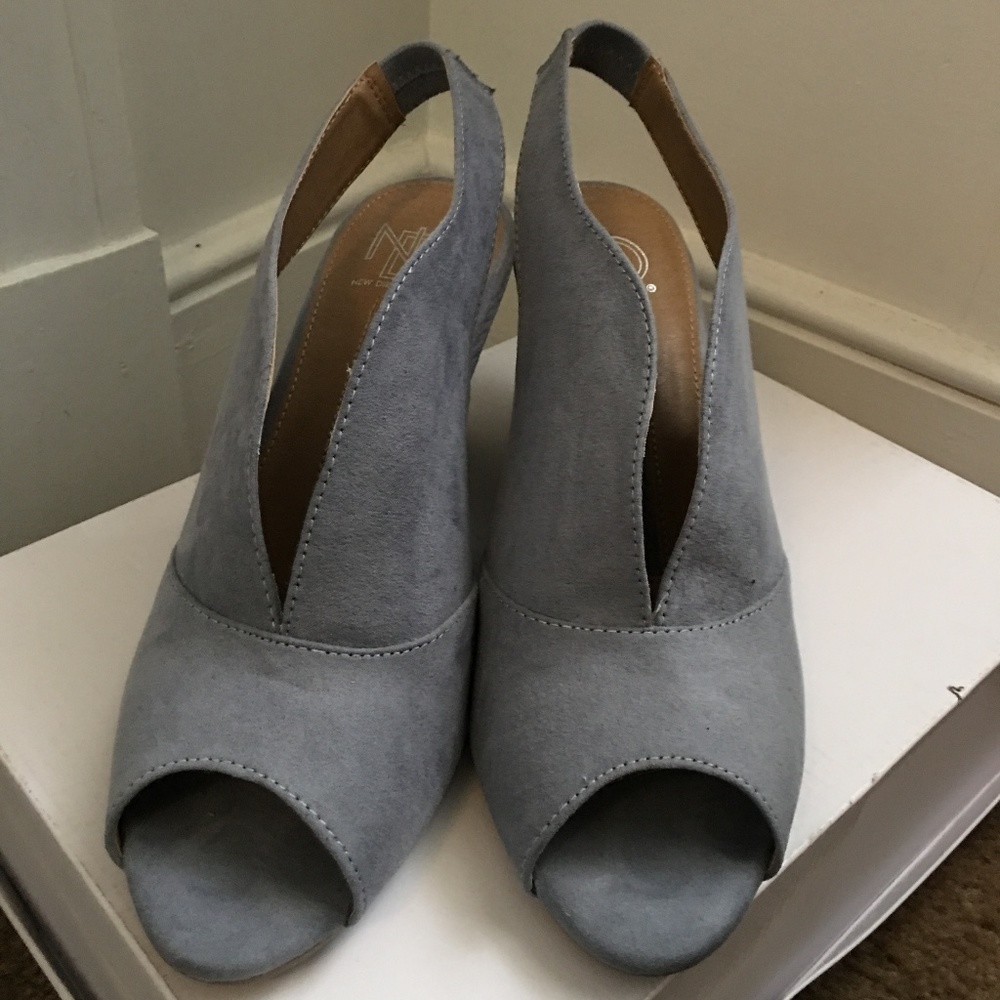 Ice Blue Sandals